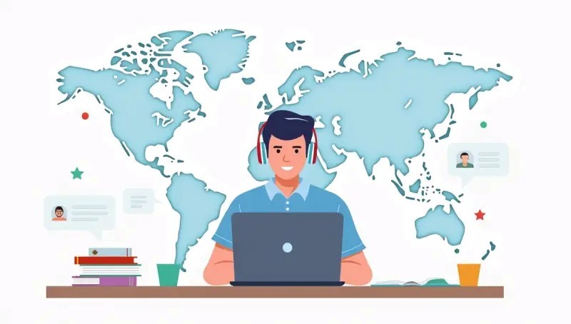 آموزش آنلاین زبان انگلیسی 